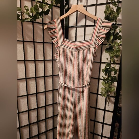 Monteau Striped Multicolor Women's Jumpsuit - Picture 3 of 5